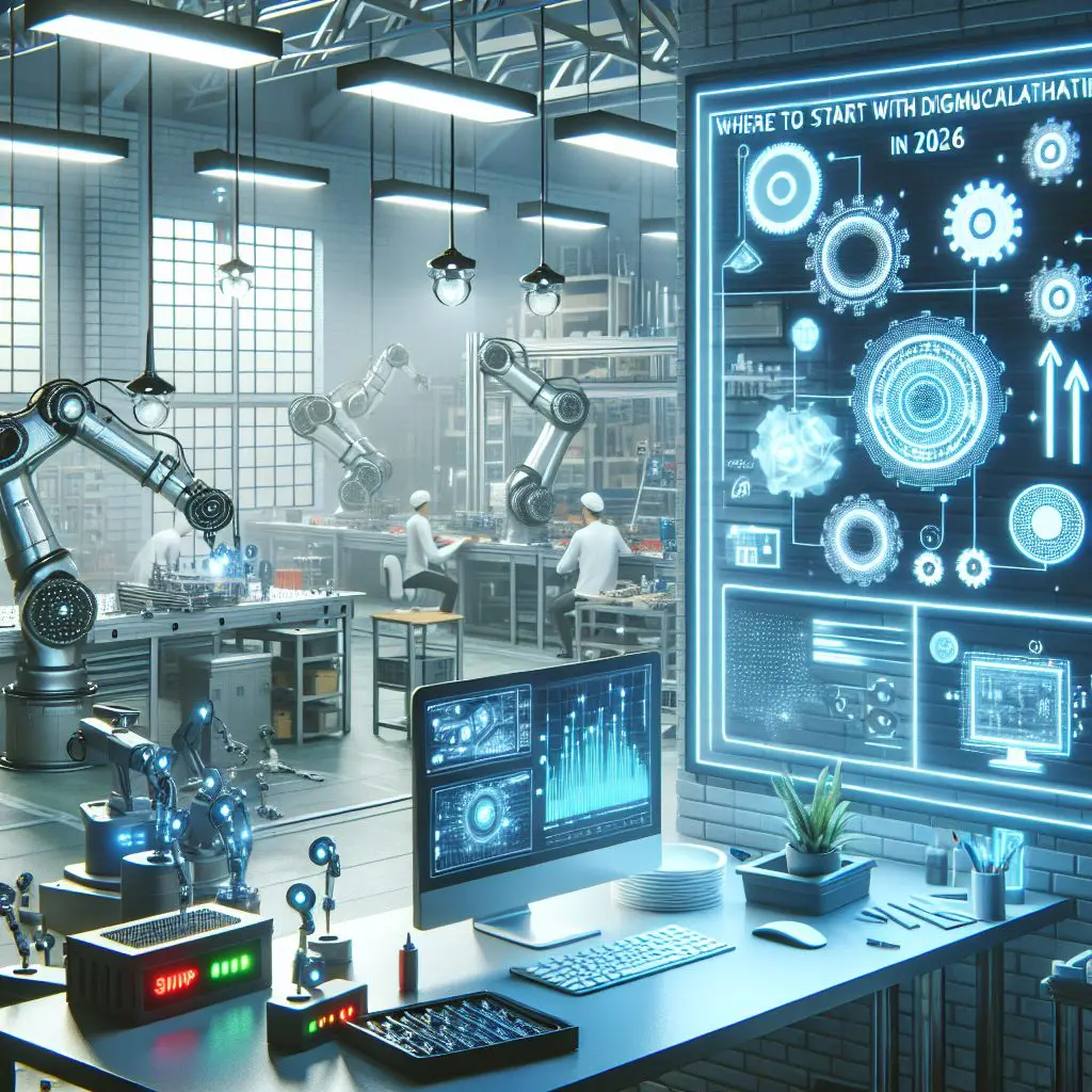 Kje začeti z digitalizacijo malega proizvodnega podjetja v 2026?