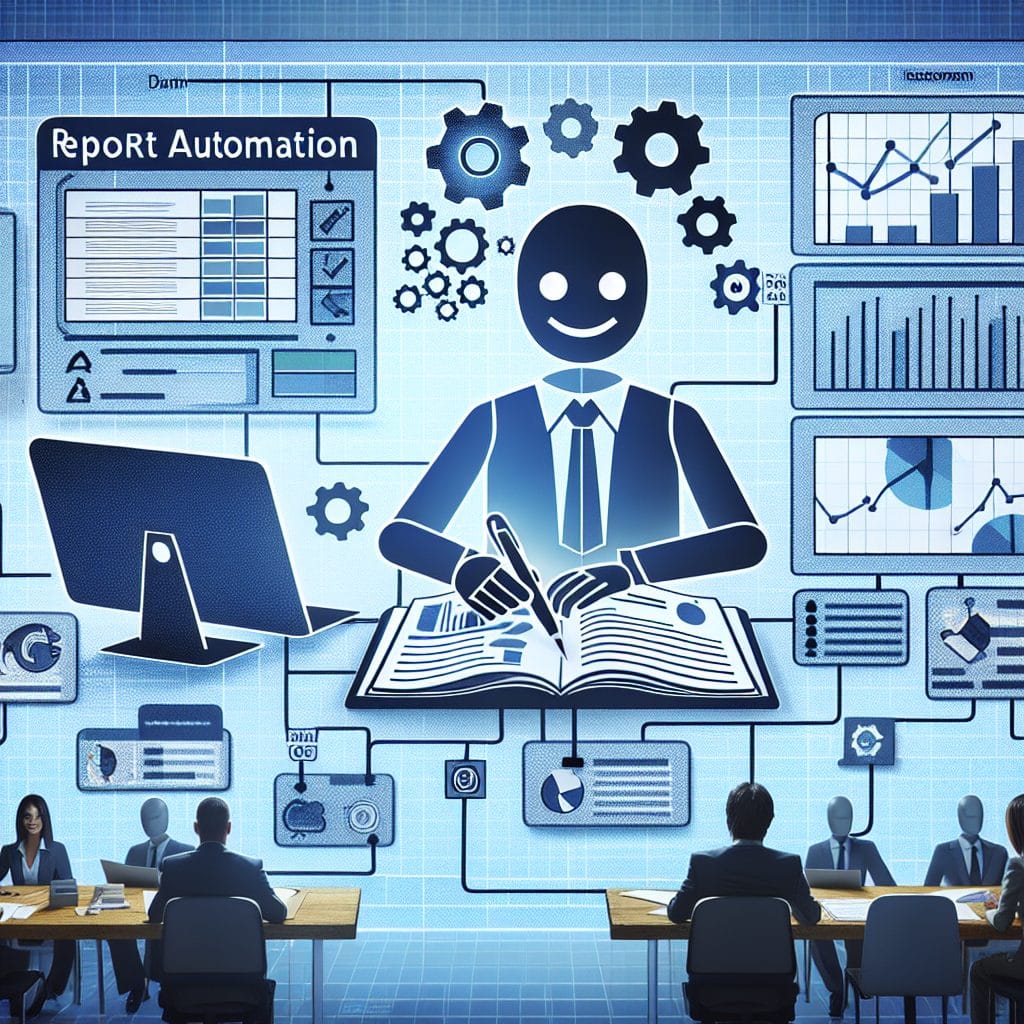 grafični prikaz avtomatizacije poročil